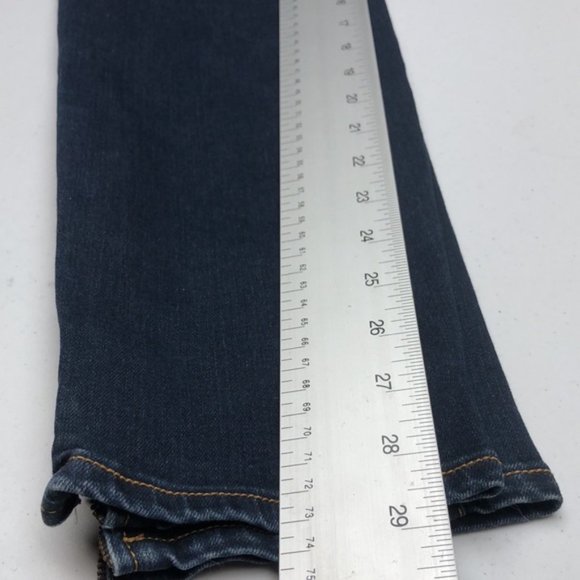 VINTAGE LUCKY BRAND JEANS CHARLIE SKINNY 10/30x30 ZIPPERS🍀 LUCKY YOU 🍀 - Picture 9 of 12